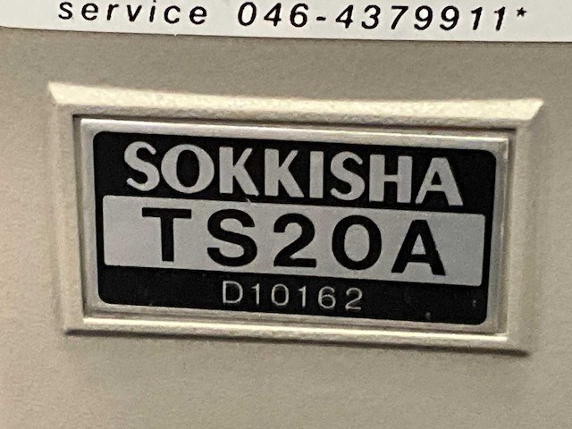 Sokkisha ts20a theodoliet + statief + meetstok - afbeelding 4 van  13