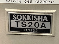 Sokkisha ts20a theodoliet + statief + meetstok - afbeelding 4 van  13