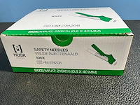 Sol-care - veilige i.v. naalden - 21gx1½", (box/100) (140x) - afbeelding 6 van  9