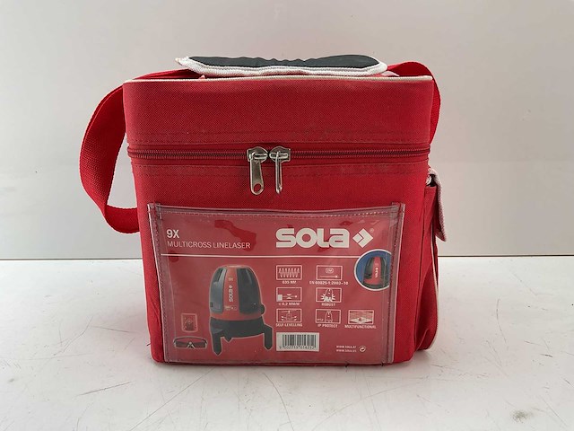 Sola - multicross linelaser 9x - bouwlaser - afbeelding 1 van  1