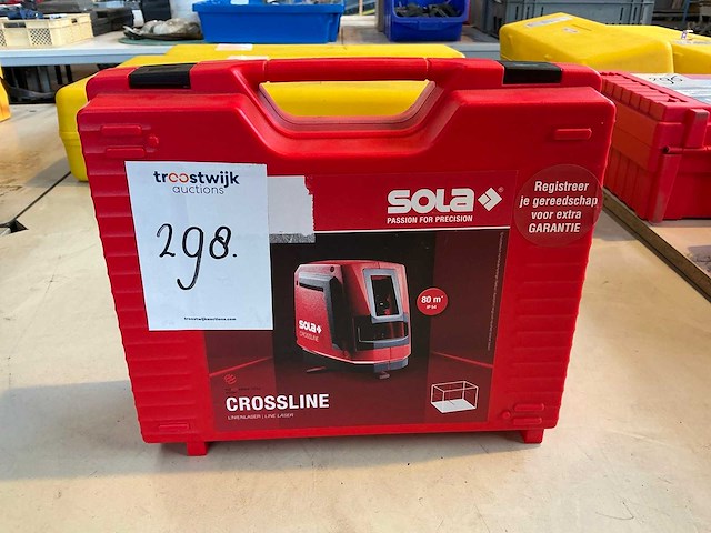 Sola crossline bouwlaser - afbeelding 1 van  3