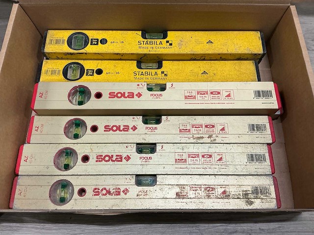 Sola, stabila waterpas 40 cm (10x) - afbeelding 1 van  2