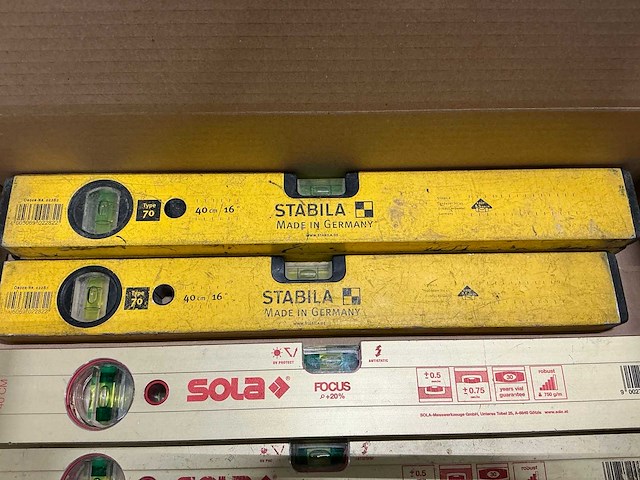 Sola, stabila waterpas 40 cm (10x) - afbeelding 3 van  3