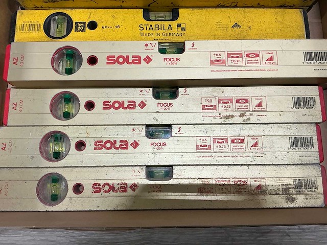 Sola, stabila waterpas 40 cm (10x) - afbeelding 2 van  2
