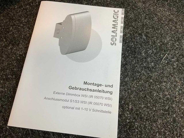 Solamagic - sm-s3-2500 - warmtestraler inclusief inbouwframe - afbeelding 2 van  4