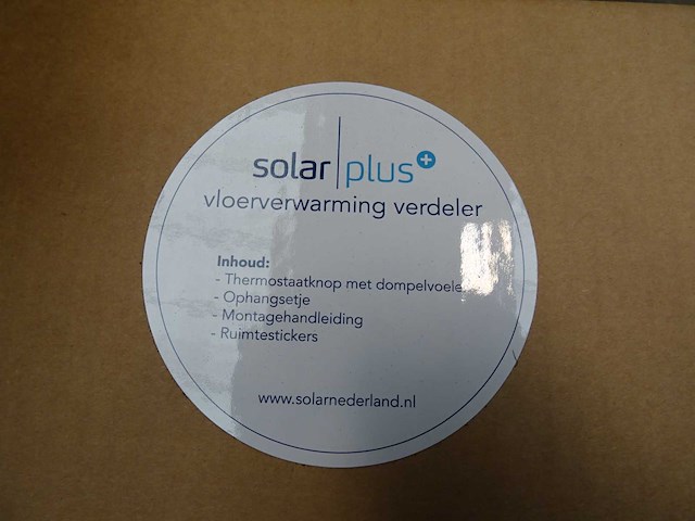 Solar - ltv - vloerverwarmingverdeler 5-groeps - afbeelding 2 van  3