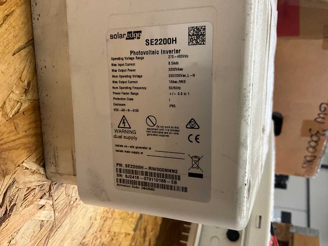 Solar edge omvormer (3x) - afbeelding 6 van  9
