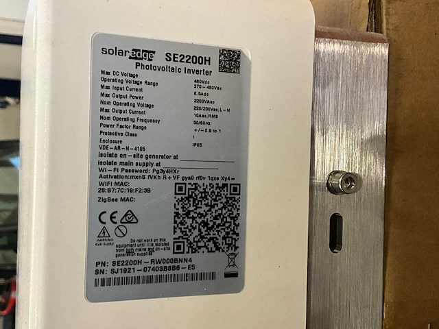 Solar edge se2200h overige zonne-energie - afbeelding 4 van  4