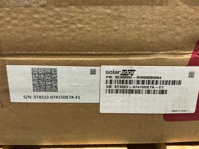 Solar edge se4000h omvormer - afbeelding 6 van  6