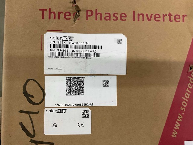 Solar edge se5k-rws48ben4 omvormer - afbeelding 3 van  3