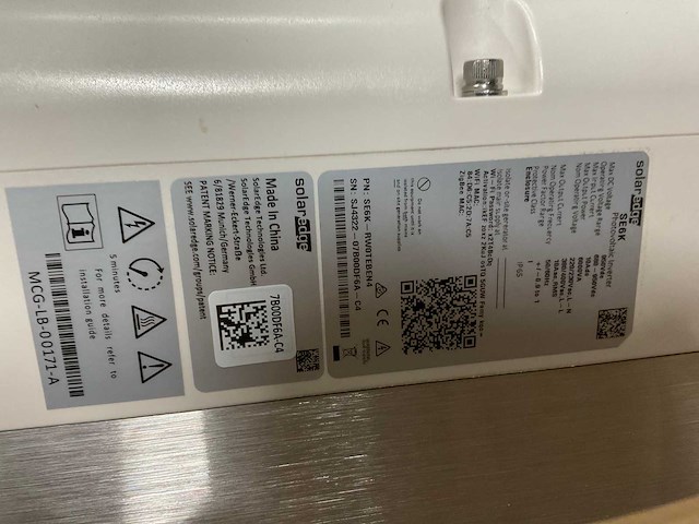 Solar edge se6k inverter - afbeelding 6 van  6