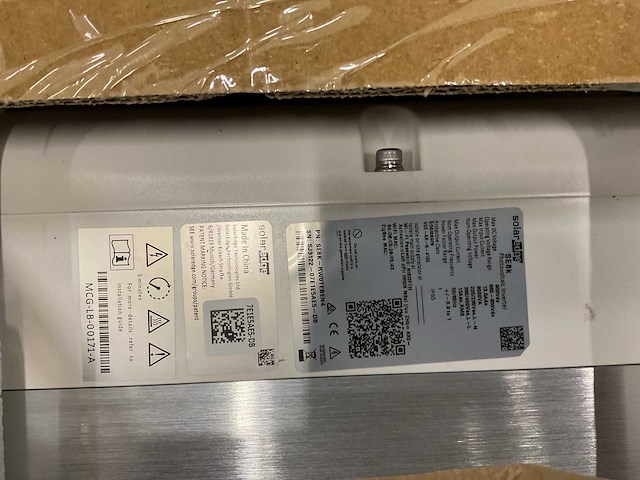 Solar edge se8k-rw0teben4 omvormer - afbeelding 3 van  4