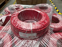 Solar kabel h1z2z2-k 6mm² rood (100 meter) (23x) - afbeelding 1 van  3