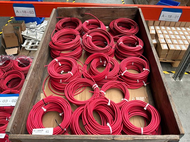 Solar kabel h1z2z2-k 6mm² rood (50x) - afbeelding 1 van  3