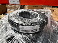 Solar kabel h1z2z2-k 6mm² zwart op rol (100 meter) - afbeelding 2 van  3