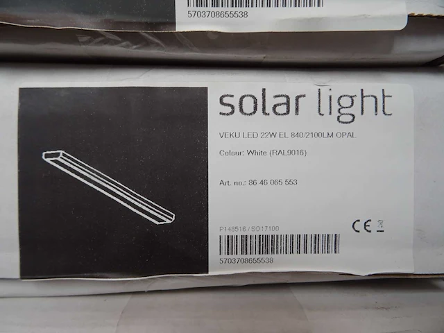 Solar light - veku led 22w el 840/2100lm opal - led armatuur (11x) - afbeelding 3 van  3
