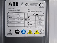 Solar omvormer , abb, uno-dm-33-tl-plus-b - afbeelding 3 van  5