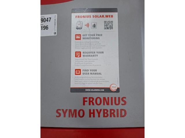 Solar omvormer, fronius , symo hybrid 4.0-3-s - afbeelding 2 van  6