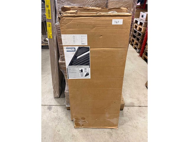 Solar plus - handdoekradiator 1154x500 mm - afbeelding 1 van  5