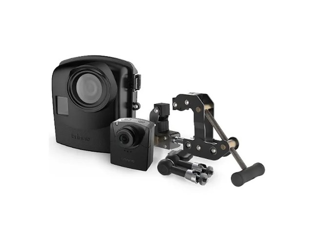 Solar power kit - zonnepaneel met accu brinno, asp1000-p, zwart - afbeelding 1 van  3