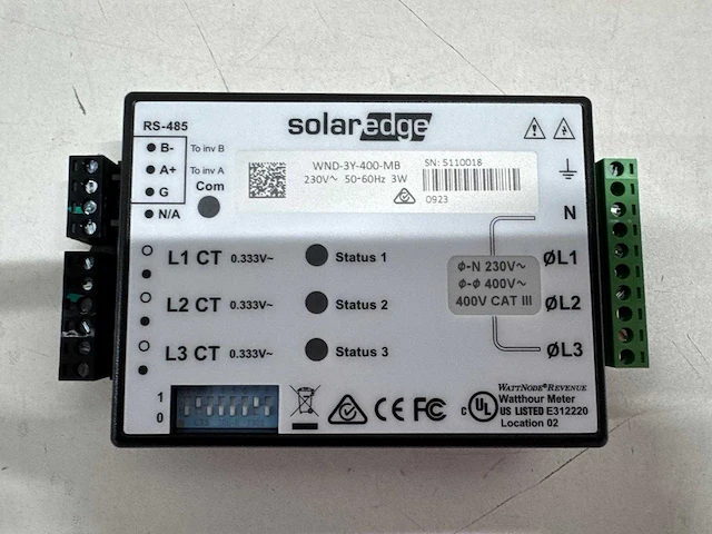 Solaredge - se-wnd-3y400-mb-k2 - energiemeter - afbeelding 4 van  6