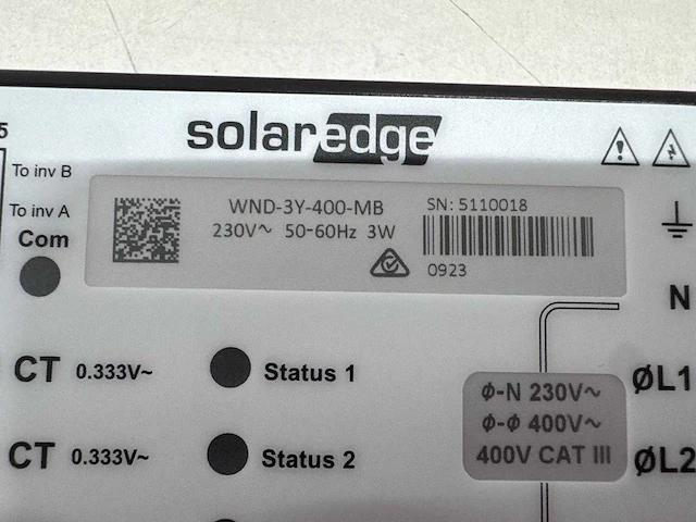 Solaredge - se-wnd-3y400-mb-k2 - energiemeter - afbeelding 5 van  6