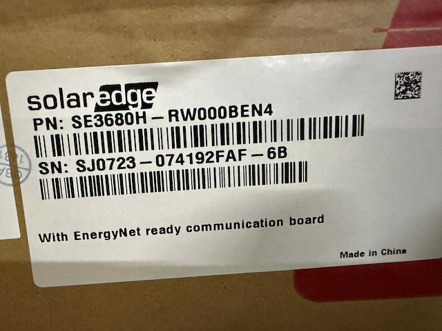 Solaredge - se3680h - omvormer (4x) - afbeelding 4 van  4