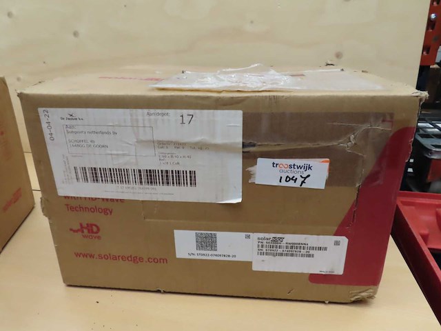 Solaredge - se4000h - omvormer - afbeelding 2 van  2