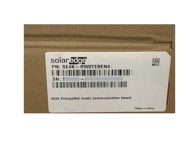 Solaredge - se4k - omvormer - afbeelding 1 van  1