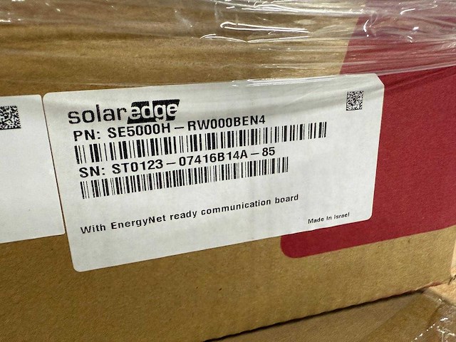 Solaredge - se5000h - omvormer (4x) - afbeelding 4 van  4