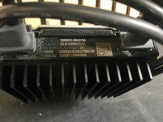 Solaredge s500b power optimizer (10x) - afbeelding 4 van  5