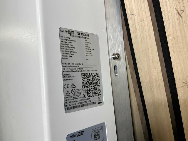 Solaredge se1500m omvormer - afbeelding 5 van  5