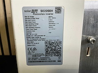 Solaredge se2200h omvormer - afbeelding 3 van  3