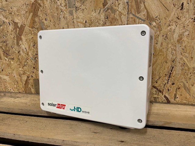 Solaredge se3680h-rw000bnn4 hd wave 1 fase omvormer - 3,68 kw (5x) - afbeelding 1 van  11