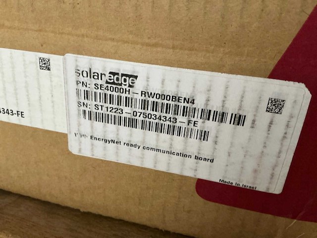 Solaredge se4000h omvormer - afbeelding 3 van  3