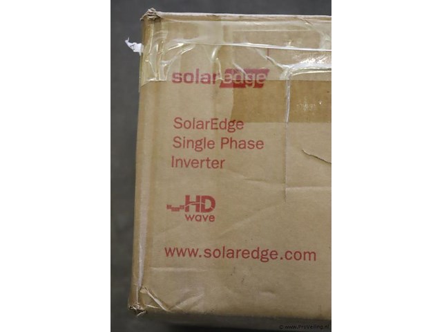 Solaredge single phase inverter/omvormer hd wave |type se6000h-rw-emp | nieuw in doos - afbeelding 4 van  4