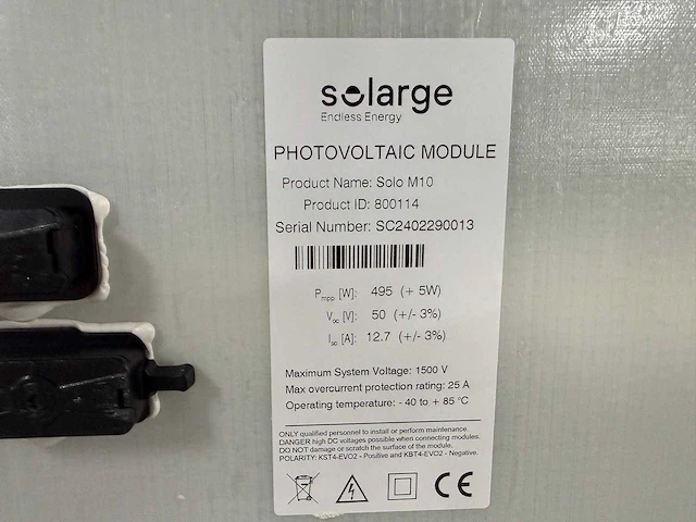 Solarge - set van 16 lichtgewicht zonnepanelen (495 wp) - goodwe 8k-dt omvormer - afbeelding 2 van  4