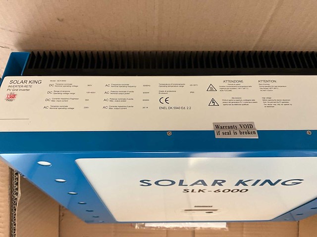 Solarking slk-6000 omvormer (6x) - afbeelding 3 van  7