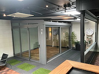Solarlux serre met stobac zonnescherm