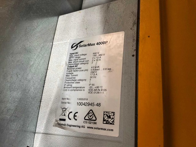 Solarmax 2000p omvormer (2x) - afbeelding 8 van  8