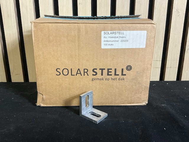 Solarstell 220200 aluminium hoekstuk driver (300x) - afbeelding 1 van  5