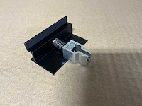 Solarstell 35mm aluminium eindklem zwart (100x) - afbeelding 3 van  4