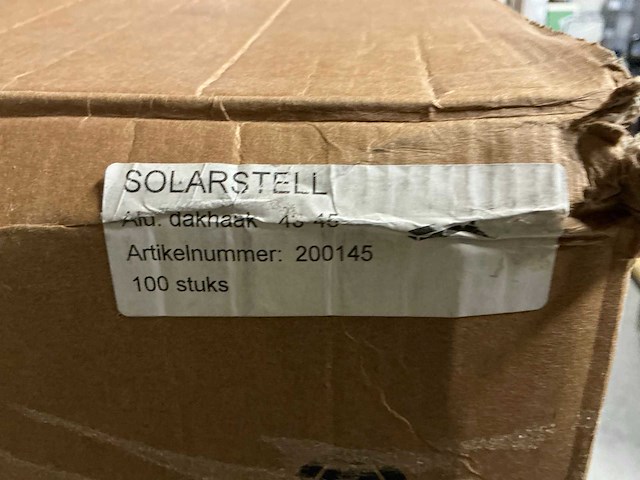 Solarstell 43-45 aluminium dakhaak (100x) - afbeelding 4 van  4