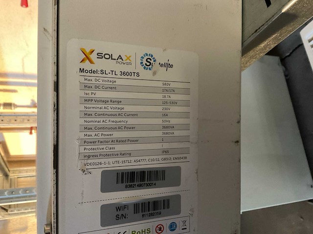 Solax power omvormer (2x) - afbeelding 3 van  3