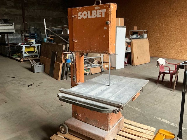 Solbet mbs-502/2 lintzaagmachine - afbeelding 5 van  6