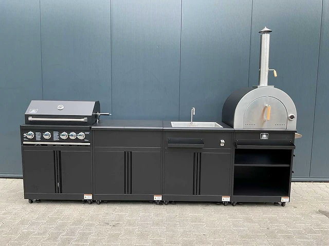 Solcocina 4 piece modular outdoor kitchen bbq / buitenkeuken - afbeelding 46 van  72