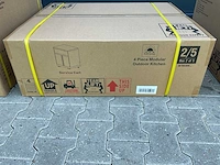 Solcocina 4 piece modular outdoor kitchen bbq / buitenkeuken - afbeelding 36 van  72