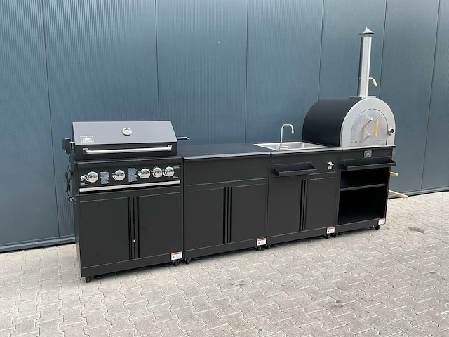 Solcocina 4 piece modular outdoor kitchen bbq / buitenkeuken - afbeelding 66 van  72
