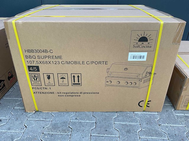 Solcocina 4 piece modular outdoor kitchen bbq / buitenkeuken - afbeelding 26 van  49
