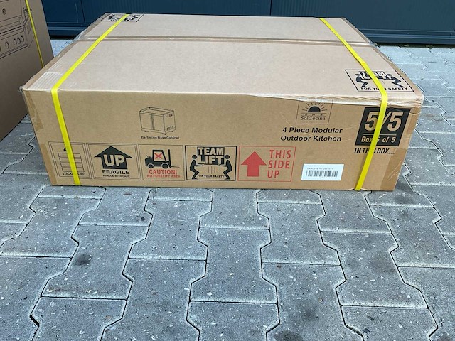 Solcocina 4 piece modular outdoor kitchen bbq / buitenkeuken - afbeelding 28 van  49